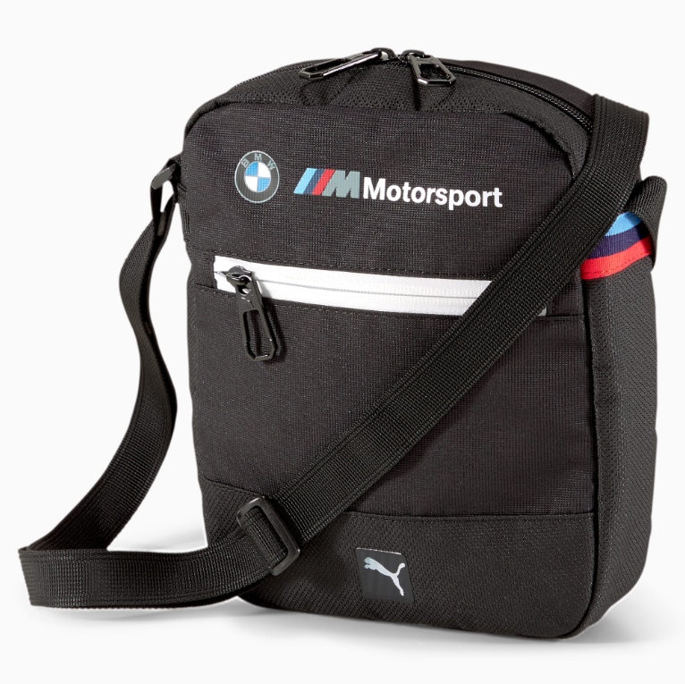 shoulder bag bmw motor preta