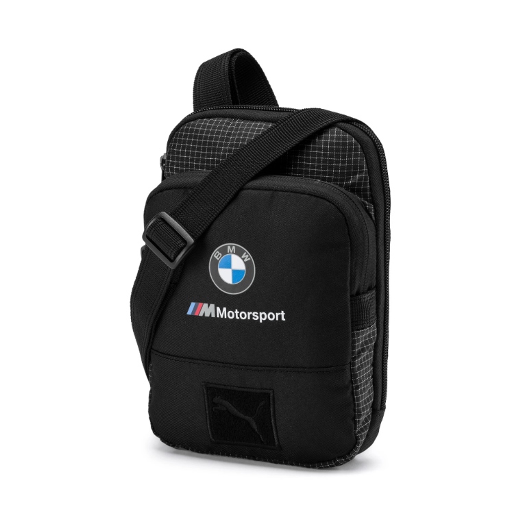 shoulder bag bmw motorsport preta