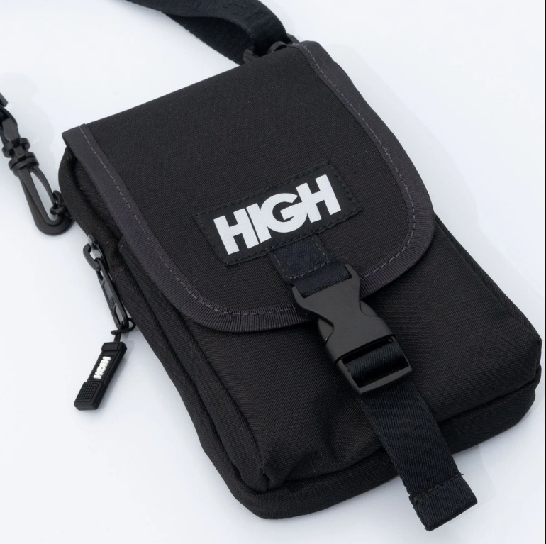 shoulder bag high preta masculina feminina